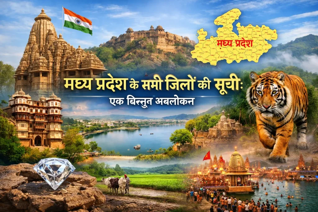 List of all districts of Madhya Pradesh: A detailed overview