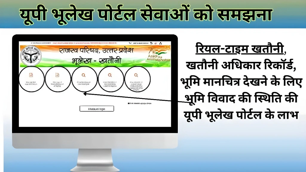 UP Bhulekh Portal 2026 : खसरा और खतौनी ऑनलाइन कैसे देखें