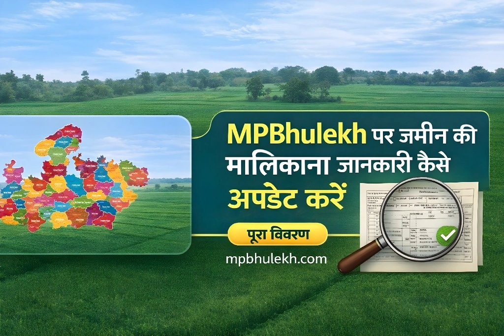 MPBhulekh पर जमीन की मालिकाना जानकारी कैसे अपडेट करें